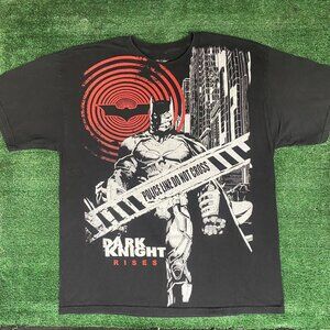 Vintage Y2K Batman AOP Shirt Rare All Over Print Dark Knight